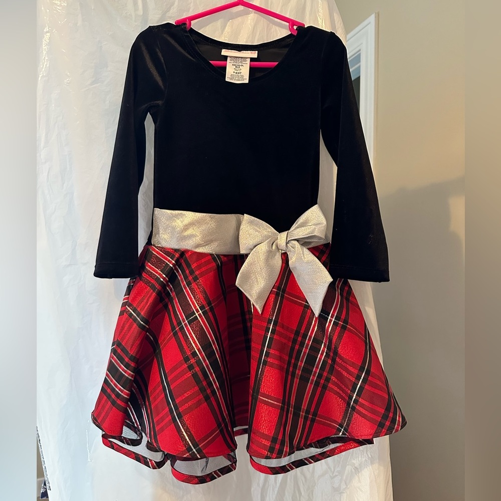 Christmas toddler dress size 4T